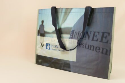 Werbetragetaschen pp woven Pioneer Investments #7