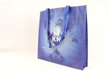 MKN - Master of Performance: Vorne Bedruckte PP Woven Einkaufstaschen für Spitzenleistungen im Stil